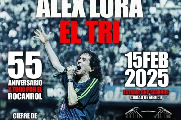 Alex Lora y El Tri en el Estadio GNP Seguros, Febrero 2025