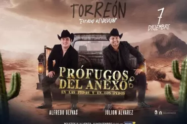 Alfredo Olivas y Julión Álvarez en Torreón, Coahuila, Diciembre 2024