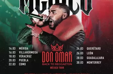 Don Omar en México: fechas y ciudades del Tour 2025