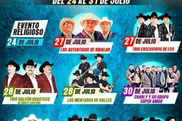 Feria Santiago Centro Tamazunchale 2025