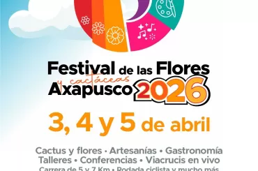 Festival de las Flores y Cactáceas Axapusco 2026