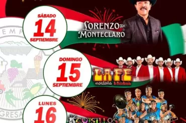 Fiestas Patrias Cosío 2024