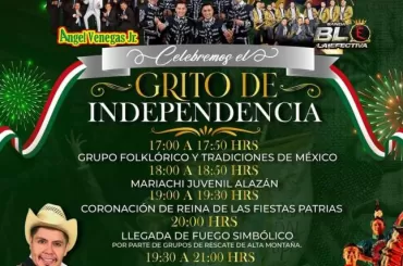 Grito de Independencia 2024 en Amecameca, Edomex