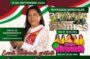 Grito de Independencia 2024 en Chimalhuacán, Edomex