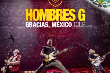 Hombres G en el Estadio GNP Seguros CDMX, abril 2025