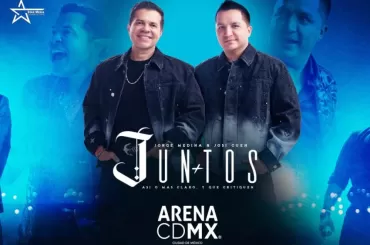 Jorge Medina y Josi Cuen Juntos en la Arena CDMX