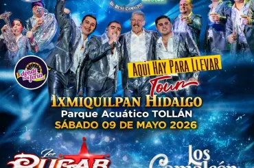 La Arrolladora Banda El Limón en Ixmiquilpan, Hidalgo, 2026