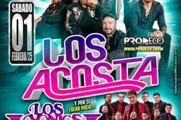 Los Acosta en Xalapa, Veracruz, Febrero 2025