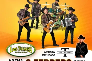 Los Tucanes de Tijuana en Arena CDMX, febrero 2025