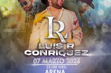 Luis R Conriquez en la Arena CDMX, Marzo 2025