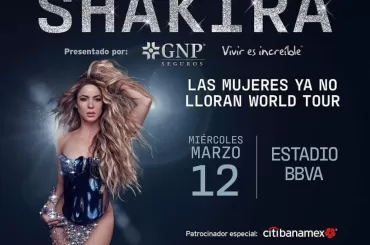 Shakira en el Estadio BBVA Monterrey, Marzo 2025