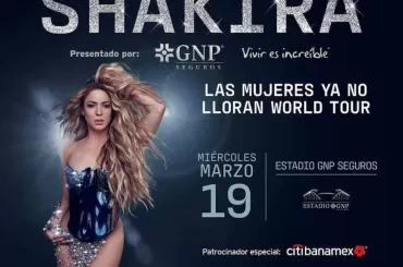 Shakira en el Estadio GNP Seguros, Marzo 2025