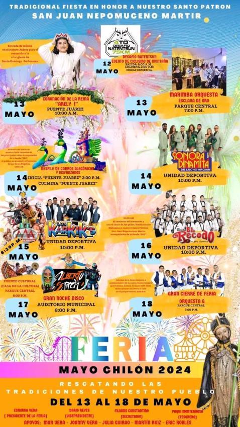 Feria San Juan Nepomuceno Chilón 2024