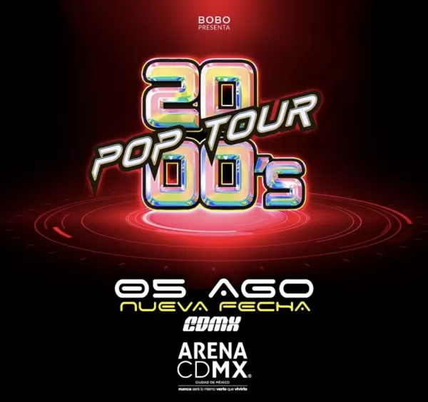 2000's Pop Tour en la Arena CDMX, Agosto 2023