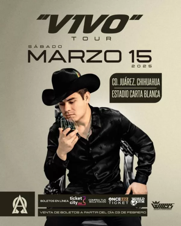 Alfredo Olivas en Ciudad Juárez, Chihuahua, Marzo 2025