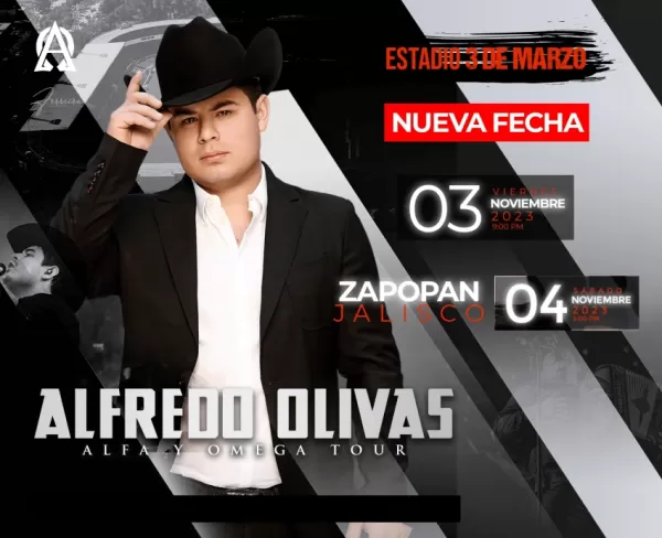 Alfredo Olivas en el Estadio 3 de Marzo, Guadalajara, Noviembre 2023