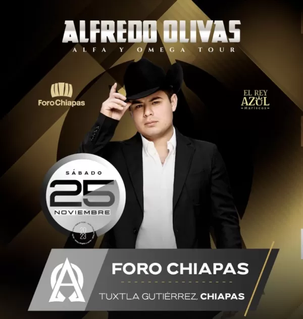 Alfredo Olivas en el Foro Chiapas de Tuxtla Gutiérrez, Noviembre 2023