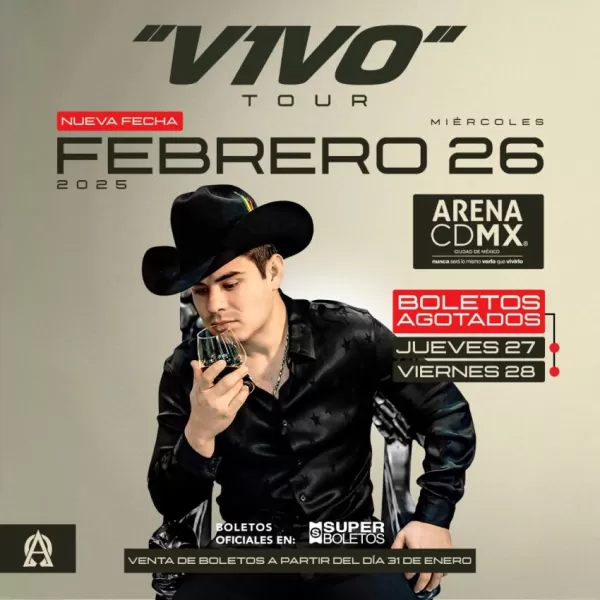 Alfredo Olivas en la Arena CDMX, Febrero 2025