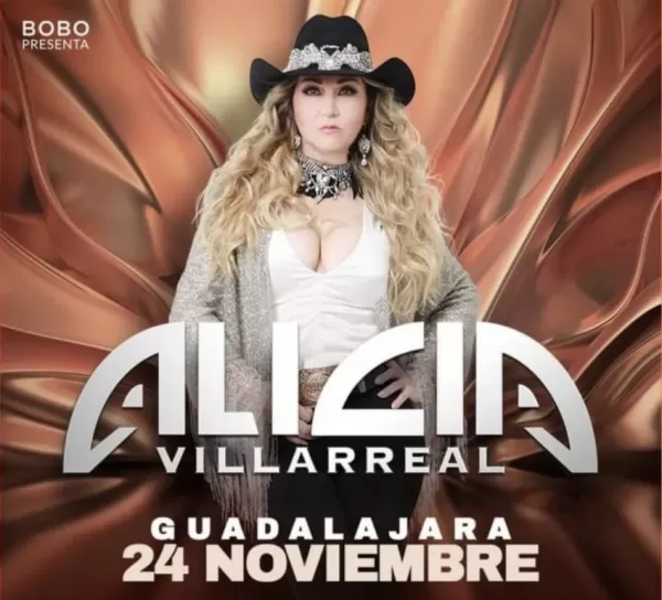 Alicia Villarreal en el Auditorio Telmex Guadalajara, Noviembre 2023