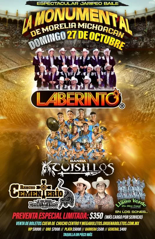 Laberinto y Cuisillos en Morelia, Michoacán, Octubre 2024