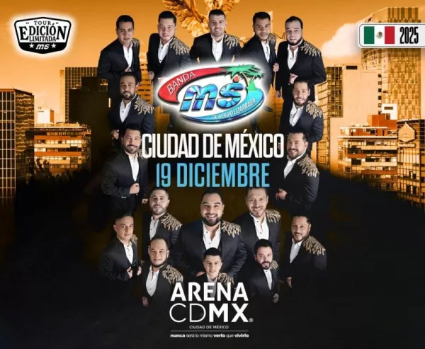 Banda MS en la Arena CDMX, Diciembre 2025