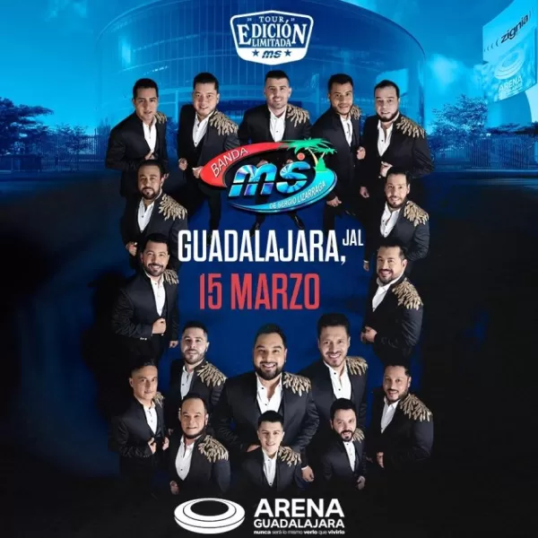 Banda MS en la Arena Guadalajara, Marzo 2025