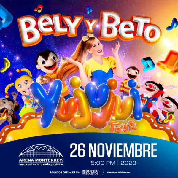 Bely y Beto en la Arena Monterrey, Noviembre 2023