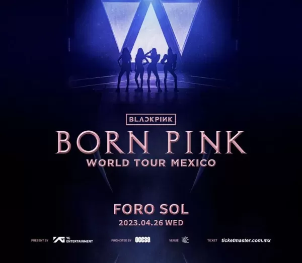 Blackpink: Born Pink Tour en el Foro Sol, Ciudad de México, Abril 2023