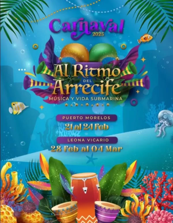 Carnaval Puerto Morelos 2025