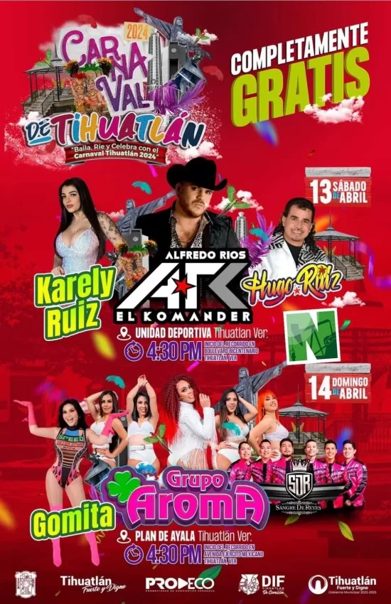 Carnaval Tihuatlán 2024