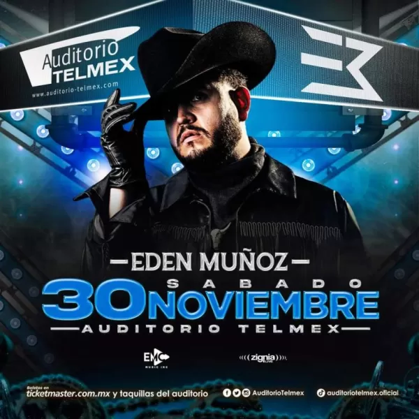 Eden Muñoz en el Auditorio Telmex de Guadalajara, Noviembre 2024