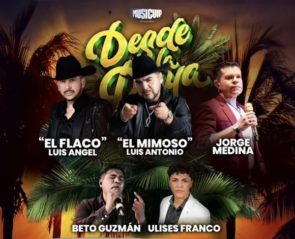 El Flaco, El Mimoso, Jorge Medina, Desde la Playa en el Domo Care, Diciembre 2023
