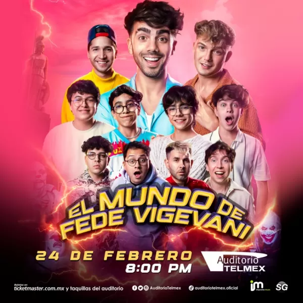 El Mundo de Fede Vigevani en el Auditorio Telmex, Febrero 2024