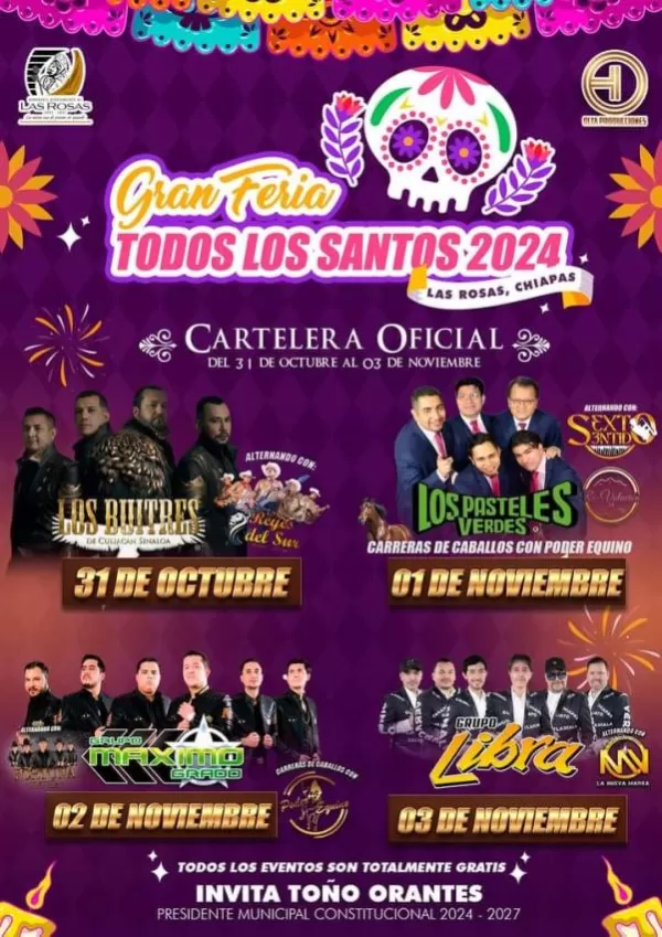 Feria de Todos Los Santos Las Rosas 2024