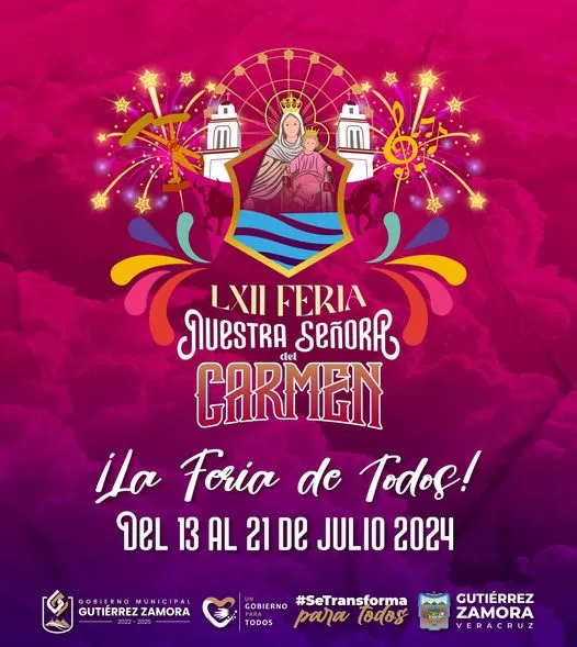 Feria del Carmen Gutiérrez Zamora 2024