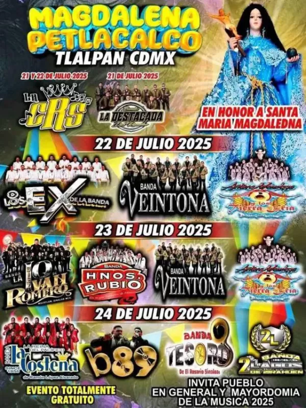 Feria Magdalena Petlacalco 2025