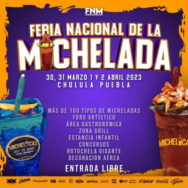 Feria Nacional de la Michelada Cholula 2023