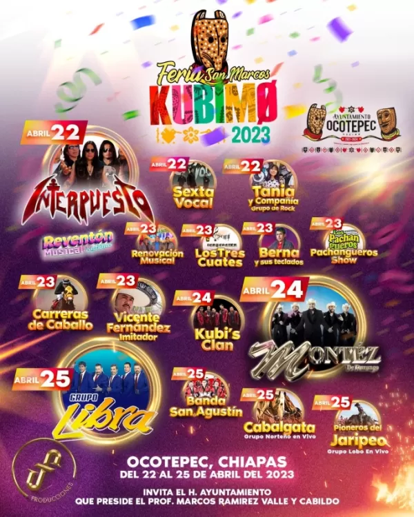 Feria San Marcos Kubimø Ocotepec 2023