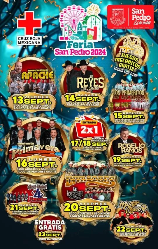 Feria San Pedro Coahuila 2024