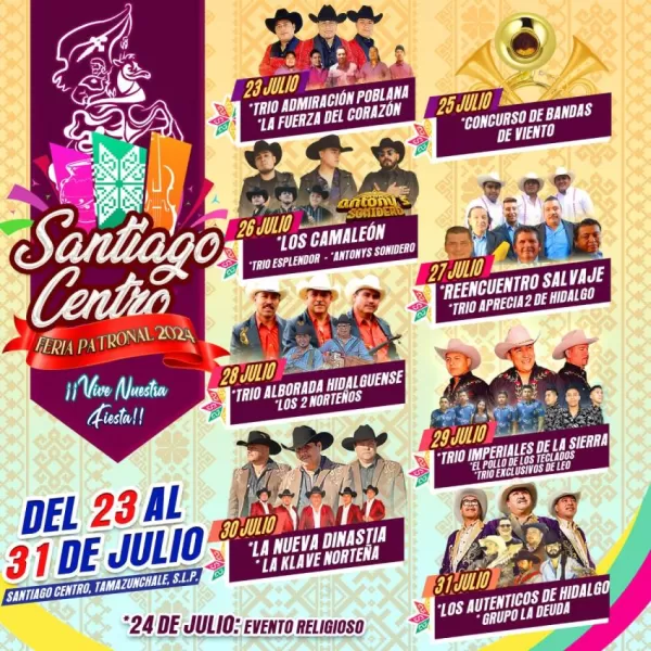 Feria Santiago Centro Tamazunchale 2024