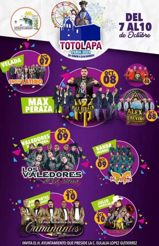 Feria Totolapa Chiapas 2023