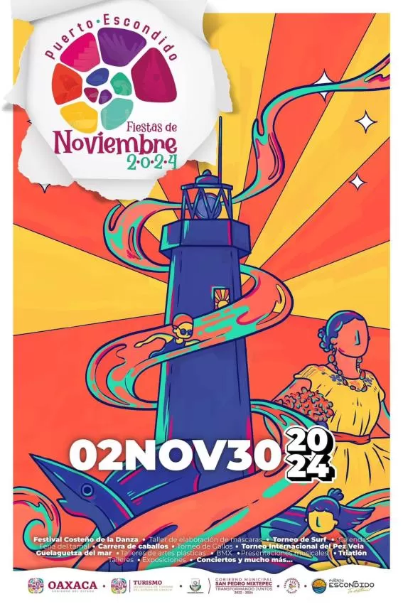 Fiestas de Noviembre Puerto Escondido 2024