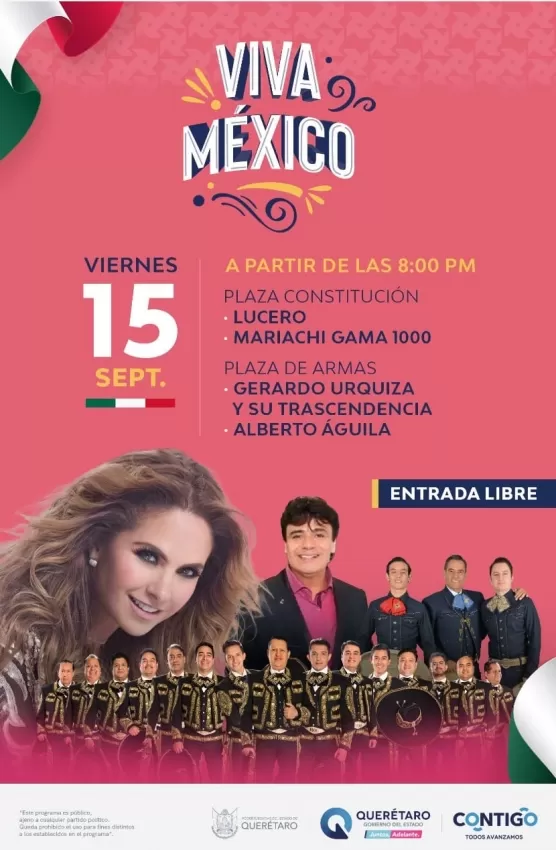 Fiestas Patrias Querétaro 2023