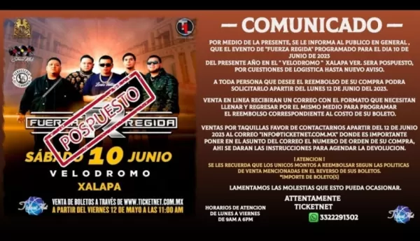 Fuerza Regida En Xalapa Veracruz Junio 2023 Dónde Hay Feria 4871