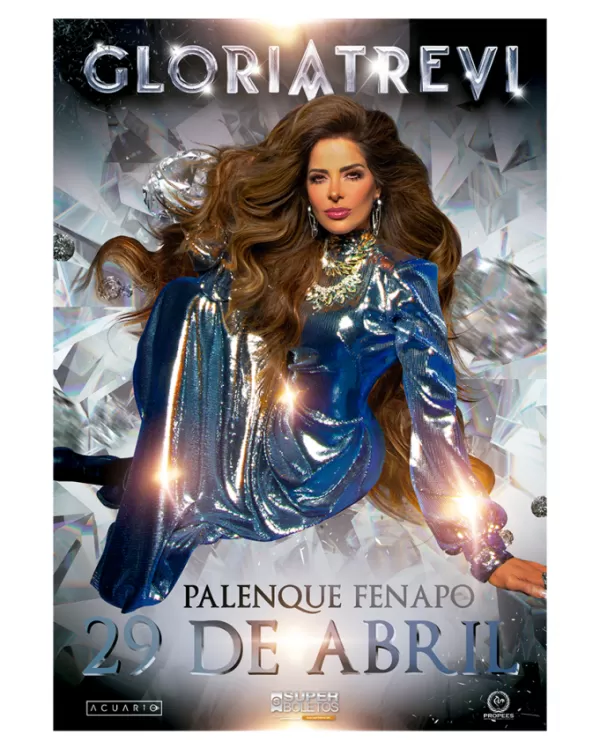 Gloria Trevi en el Palenque FENAPO San Luis Potosí, Abril 2023