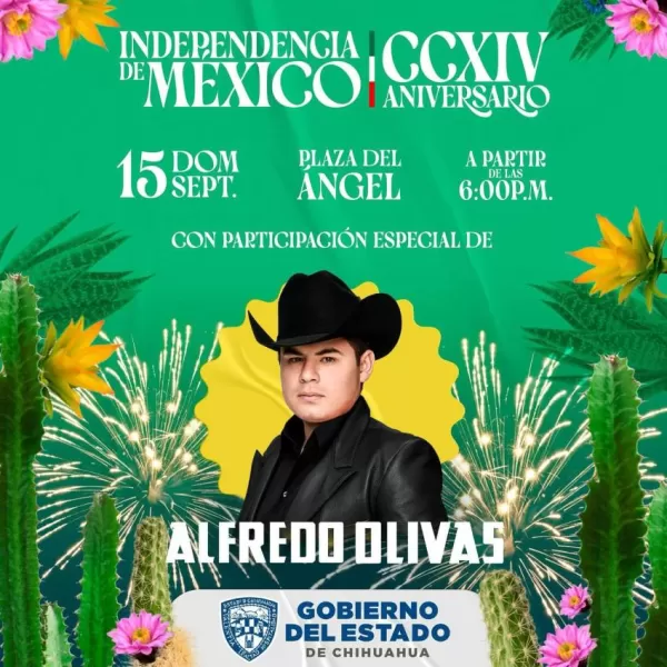 Grito de Independencia 2024 en Chihuahua, Chihuahua Dónde Hay Feria