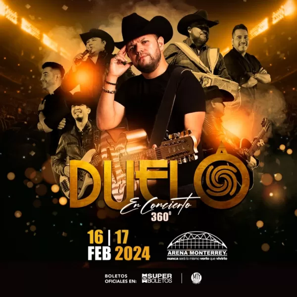 Grupo Duelo en la Arena Monterrey, Febrero 2024