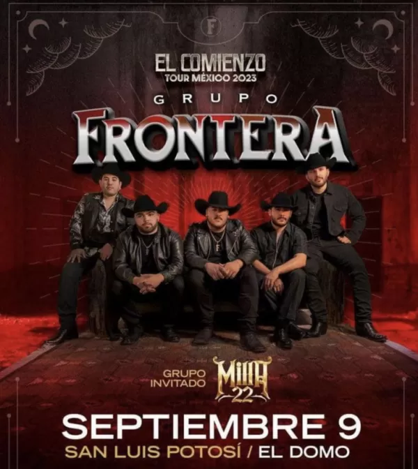 Grupo Frontera en El Domo, San Luis Potosí, Septiembre 2023