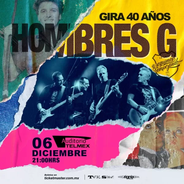 Hombres G en el Auditorio Telmex de Guadalajara, Diciembre 2023