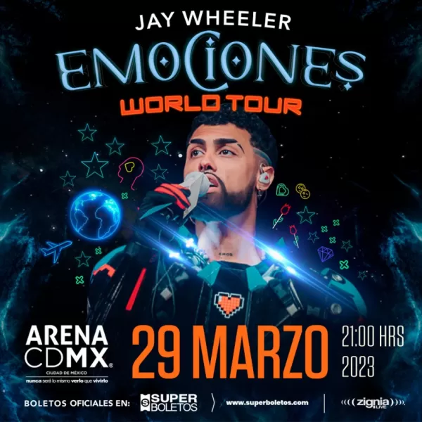 Jay Wheeler en la Arena CDMX, Septiembre 2023